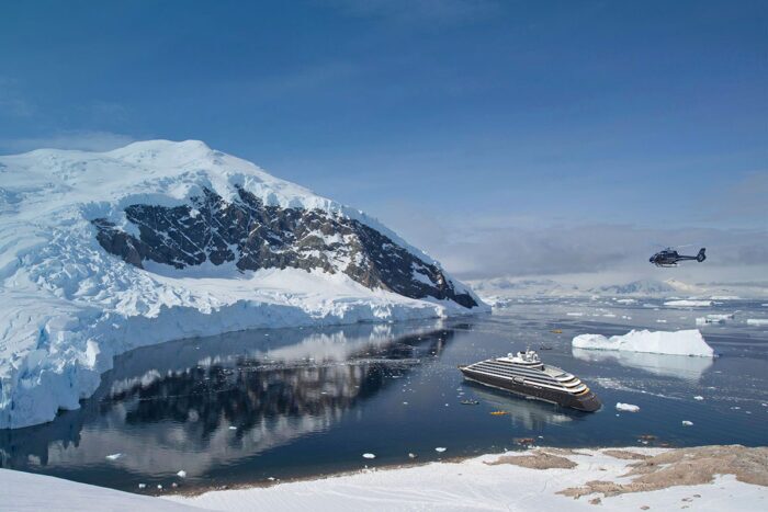 VENDO O ECLIPSE SOLAR TOTAL NA ANTÁRTICA A BORDO DO SCENIC ECLIPSE